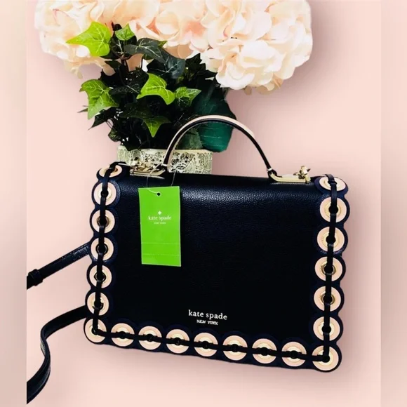 Kate Spade New York Maisie Patterson Drive Grommet Crossbody handbag - Picture 3 of 9